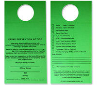 Crime Prevention Notice